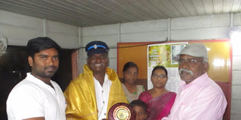 Nimmadhi Honors the Supercop of Chennai -Mr.Kumar Head Constable