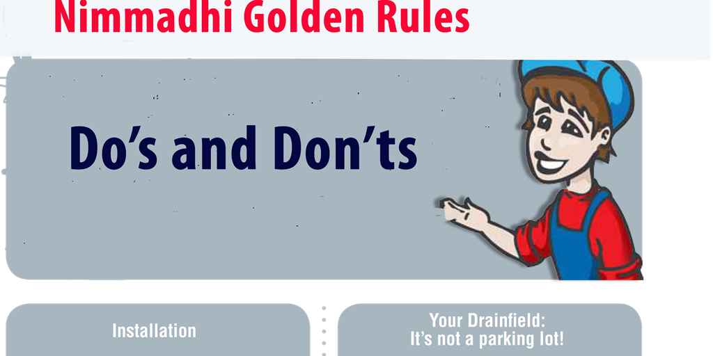Do’s and don’ts