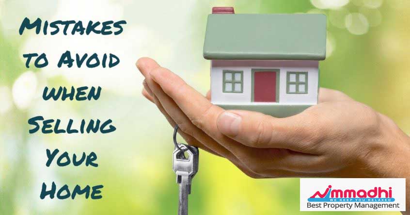 Mistakes to avoid When Selling Your Home