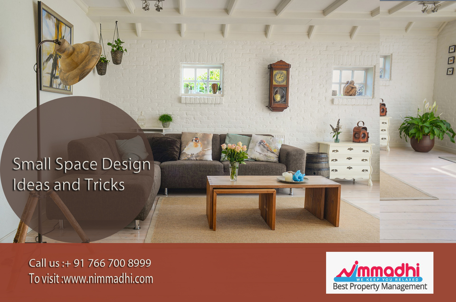 Small Space Design Ideas and Tricks