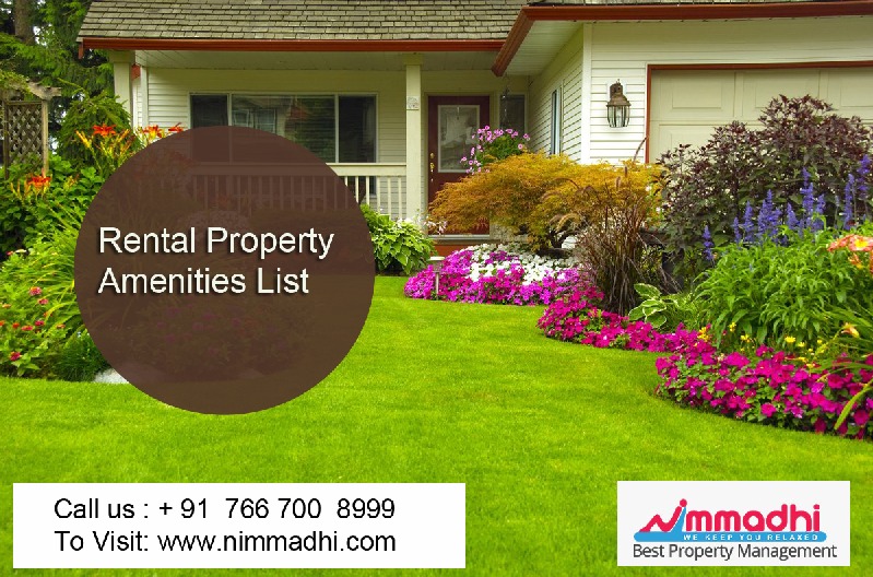 Rental Property Amenities List