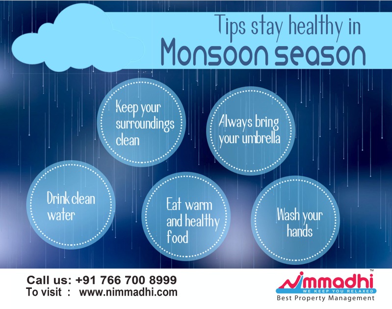 Health tips to prevent Diseases During Monsoon
