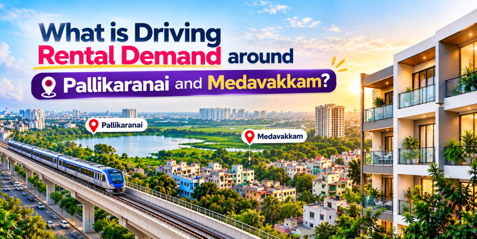 What Is Driving Rental Demand Around Pallikaranai and Medavakkam?